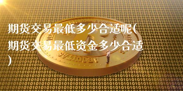 期货交易最低多少合适呢(期货交易最低资金多少合适)_https://www.zztgc.com_期货行情_第1张