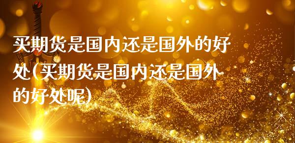 买期货是国内还是国外的好处(买期货是国内还是国外的好处呢)_https://www.zztgc.com_原油期货_第1张
