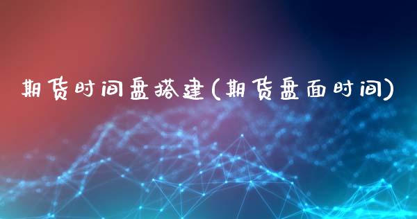 期货时间盘搭建(期货盘面时间)_https://www.zztgc.com_期货直播_第1张