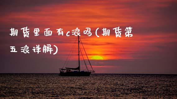 期货里面有c浪吗(期货第五浪详解)_https://www.zztgc.com_期货开户_第1张