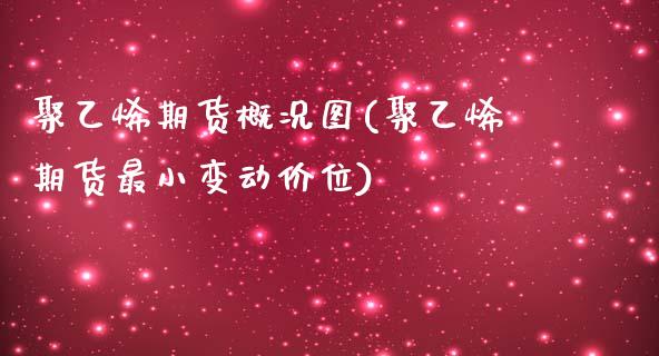 聚乙烯期货概况图(聚乙烯期货最小变动价位)_https://www.zztgc.com_原油期货_第1张