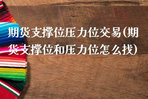 期货支撑位压力位交易(期货支撑位和压力位怎么找)_https://www.zztgc.com_期货入门_第1张
