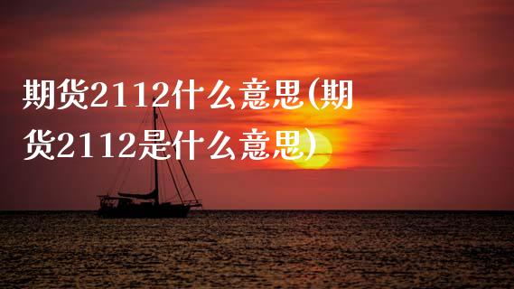 期货2112什么意思(期货2112是什么意思)_https://www.zztgc.com_期货行情_第1张