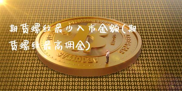 期货螺纹最少入市金额(期货螺纹最高佣金)_https://www.zztgc.com_期货入门_第1张
