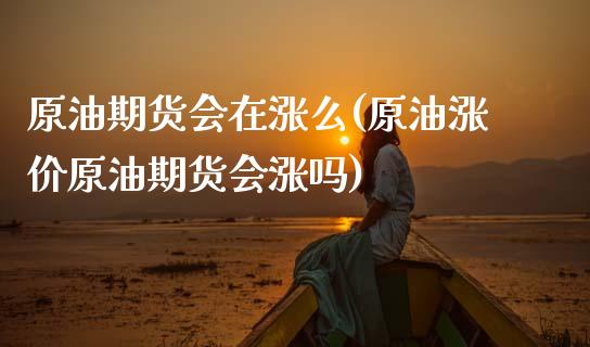 原油期货会在涨么(原油涨价原油期货会涨吗)_https://www.zztgc.com_黄金期货_第1张
