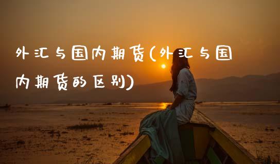 外汇与国内期货(外汇与国内期货的区别)_https://www.zztgc.com_期货行情_第1张