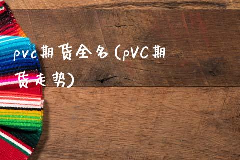 pvc期货全名(pVC期货走势)_https://www.zztgc.com_期货直播_第1张