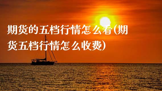 期货的五档行情怎么看(期货五档行情怎么收费)_https://www.zztgc.com_原油期货_第1张