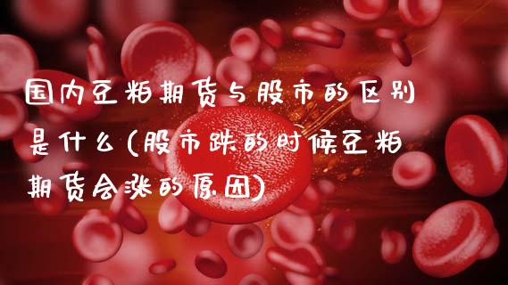 国内豆粕期货与股市的区别是什么(股市跌的时候豆粕期货会涨的原因)_https://www.zztgc.com_期货开户_第1张