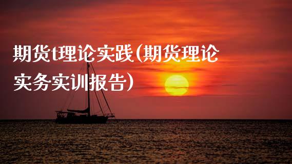 期货t理论实践(期货理论实务实训报告)_https://www.zztgc.com_黄金期货_第1张