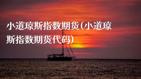 小道琼斯指数期货(小道琼斯指数期货代码)_https://www.zztgc.com_期货直播_第1张