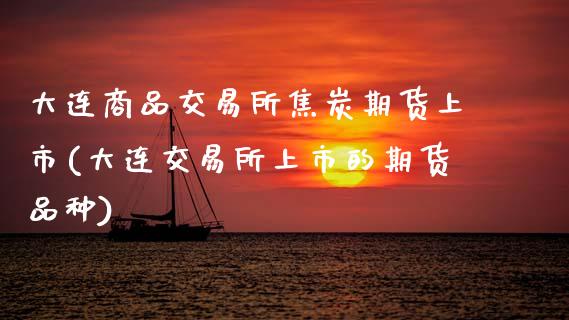 大连商品交易所焦炭期货上市(大连交易所上市的期货品种)_https://www.zztgc.com_期货直播_第1张