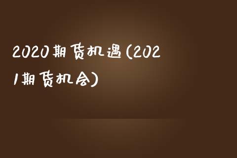 2020期货机遇(2021期货机会)_https://www.zztgc.com_原油期货_第1张