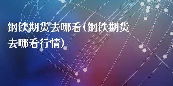 钢铁期货去哪看(钢铁期货去哪看行情)_https://www.zztgc.com_期货开户_第1张