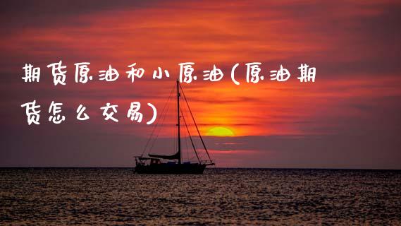 期货原油和小原油(原油期货怎么交易)_https://www.zztgc.com_原油期货_第1张
