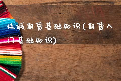 烧碱期货基础知识(期货入门基础知识)_https://www.zztgc.com_黄金期货_第1张