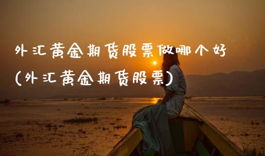 外汇黄金期货股票做哪个好(外汇黄金期货股票)_https://www.zztgc.com_黄金期货_第1张