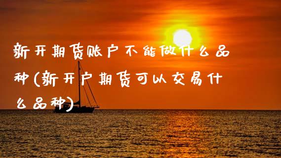 新开期货账户不能做什么品种(新开户期货可以交易什么品种)_https://www.zztgc.com_期货行情_第1张