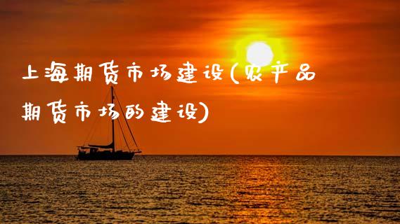 上海期货市场建设(农产品期货市场的建设)_https://www.zztgc.com_期货行情_第1张