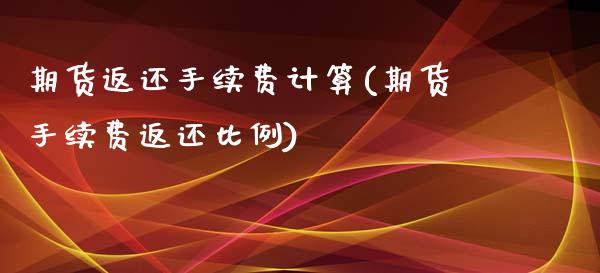 期货返还手续费计算(期货手续费返还比例)_https://www.zztgc.com_期货入门_第1张