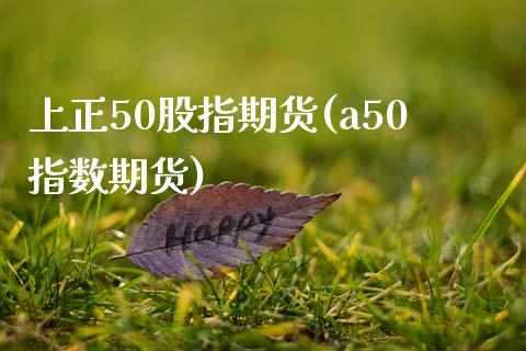 上正50股指期货(a50指数期货)_https://www.zztgc.com_期货行情_第1张