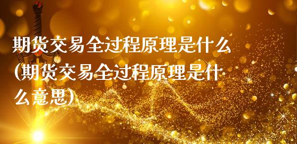 期货交易全过程原理是什么(期货交易全过程原理是什么意思)_https://www.zztgc.com_期货行情_第1张