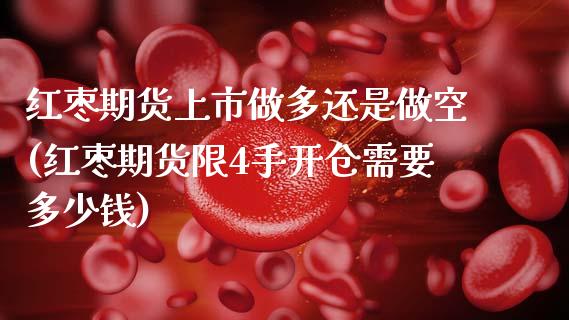 红枣期货上市做多还是做空(红枣期货限4手开仓需要多少钱)_https://www.zztgc.com_期货直播_第1张
