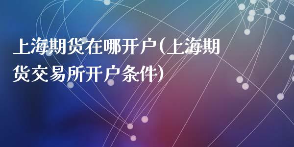 上海期货在哪开户(上海期货交易所开户条件)_https://www.zztgc.com_黄金期货_第1张