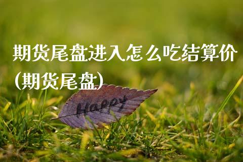 期货尾盘进入怎么吃结算价(期货尾盘)_https://www.zztgc.com_期货行情_第1张