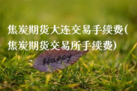 焦炭期货大连交易手续费(焦炭期货交易所手续费)_https://www.zztgc.com_原油期货_第1张