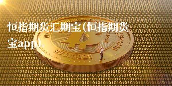 恒指期货汇期宝(恒指期货宝app)_https://www.zztgc.com_期货直播_第1张