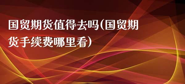 国贸期货值得去吗(国贸期货手续费哪里看)_https://www.zztgc.com_期货直播_第1张