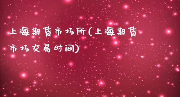 上海期货市场所(上海期货市场交易时间)_https://www.zztgc.com_期货行情_第1张