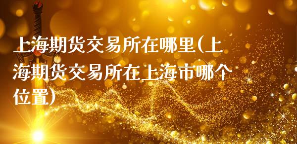 上海期货交易所在哪里(上海期货交易所在上海市哪个位置)_https://www.zztgc.com_期货入门_第1张