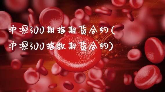 沪深300期指期货合约(沪深300指数期货合约)_https://www.zztgc.com_黄金期货_第1张