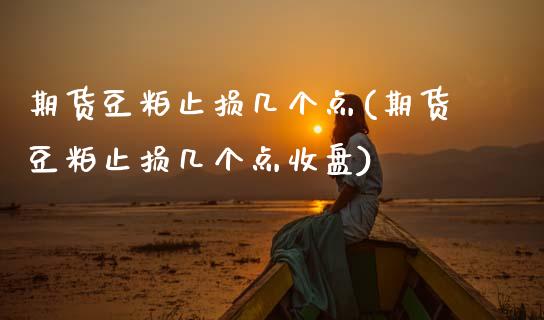 期货豆粕止损几个点(期货豆粕止损几个点收盘)_https://www.zztgc.com_期货直播_第1张