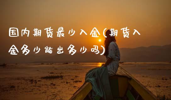 国内期货最少入金(期货入金多少能出多少吗)_https://www.zztgc.com_期货直播_第1张