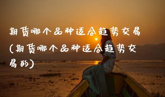 期货哪个品种适合趋势交易(期货哪个品种适合趋势交易的)_https://www.zztgc.com_期货入门_第1张