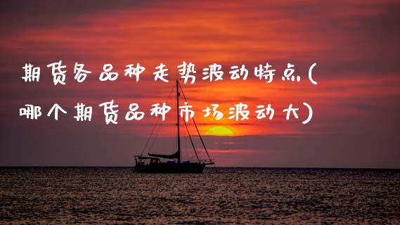 期货各品种走势波动特点(哪个期货品种市场波动大)_https://www.zztgc.com_黄金期货_第1张