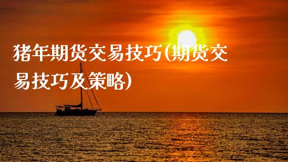 猪年期货交易技巧(期货交易技巧及策略)_https://www.zztgc.com_期货行情_第1张