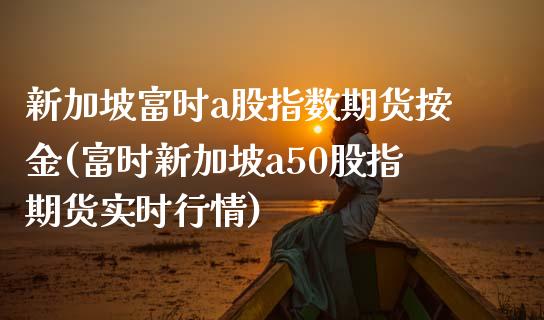 新加坡富时a股指数期货按金(富时新加坡a50股指期货实时行情)_https://www.zztgc.com_黄金期货_第1张