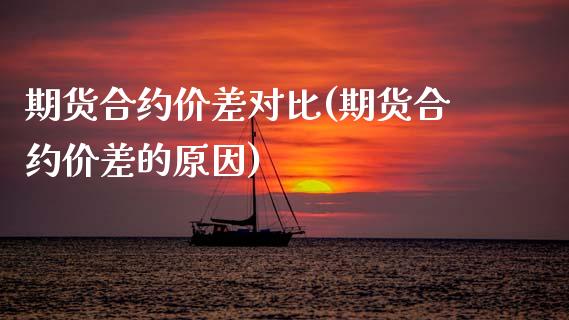 期货合约价差对比(期货合约价差的原因)_https://www.zztgc.com_期货直播_第1张