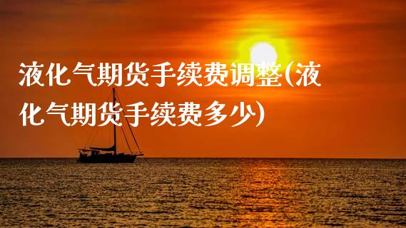 液化气期货手续费调整(液化气期货手续费多少)_https://www.zztgc.com_黄金期货_第1张