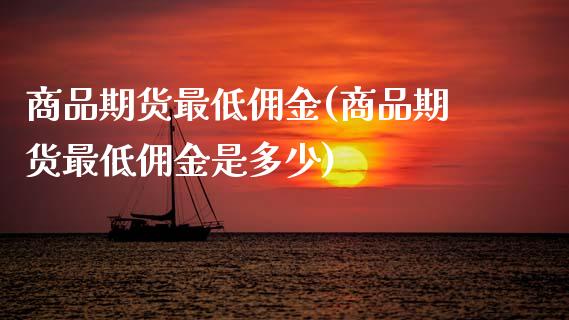 商品期货最低佣金(商品期货最低佣金是多少)_https://www.zztgc.com_期货直播_第1张