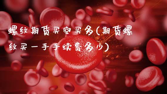 螺纹期货买空买多(期货螺纹买一手手续费多少)_https://www.zztgc.com_期货入门_第1张