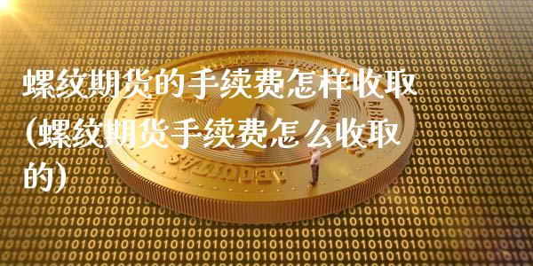 螺纹期货的手续费怎样收取(螺纹期货手续费怎么收取的)_https://www.zztgc.com_期货直播_第1张