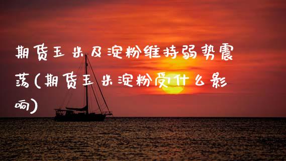期货玉米及淀粉维持弱势震荡(期货玉米淀粉受什么影响)_https://www.zztgc.com_期货入门_第1张