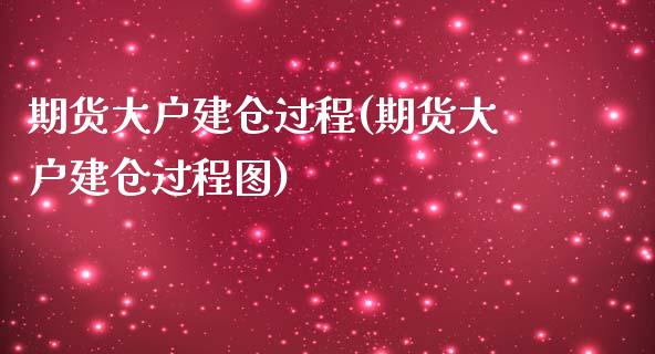 期货大户建仓过程(期货大户建仓过程图)_https://www.zztgc.com_原油期货_第1张