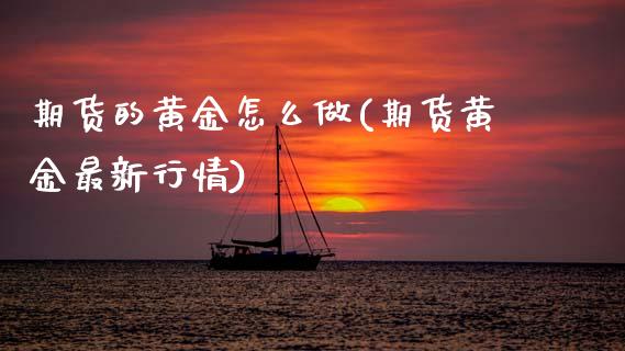 期货的黄金怎么做(期货黄金最新行情)_https://www.zztgc.com_期货直播_第1张