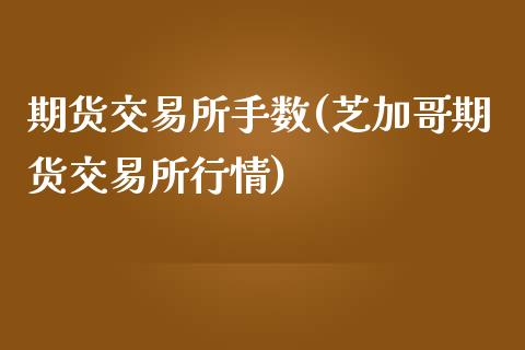 期货交易所手数(芝加哥期货交易所行情)_https://www.zztgc.com_期货开户_第1张